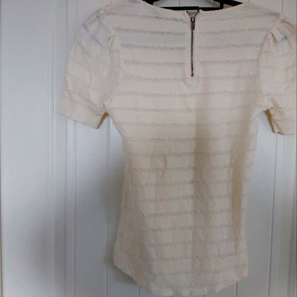MAISON SCOTCH TOP WITH FRINGE/MADE IN TURKEY 🇹🇷 - Picture 5 of 10